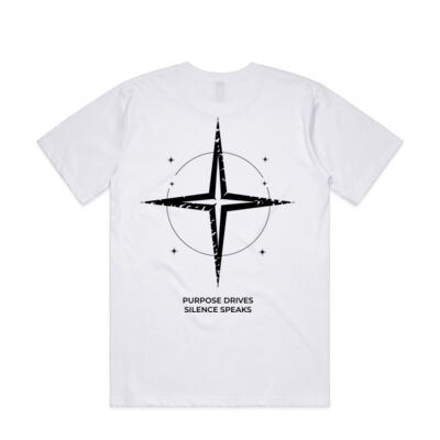 Purpose Drives Silence Speaks Tee Thumbnail